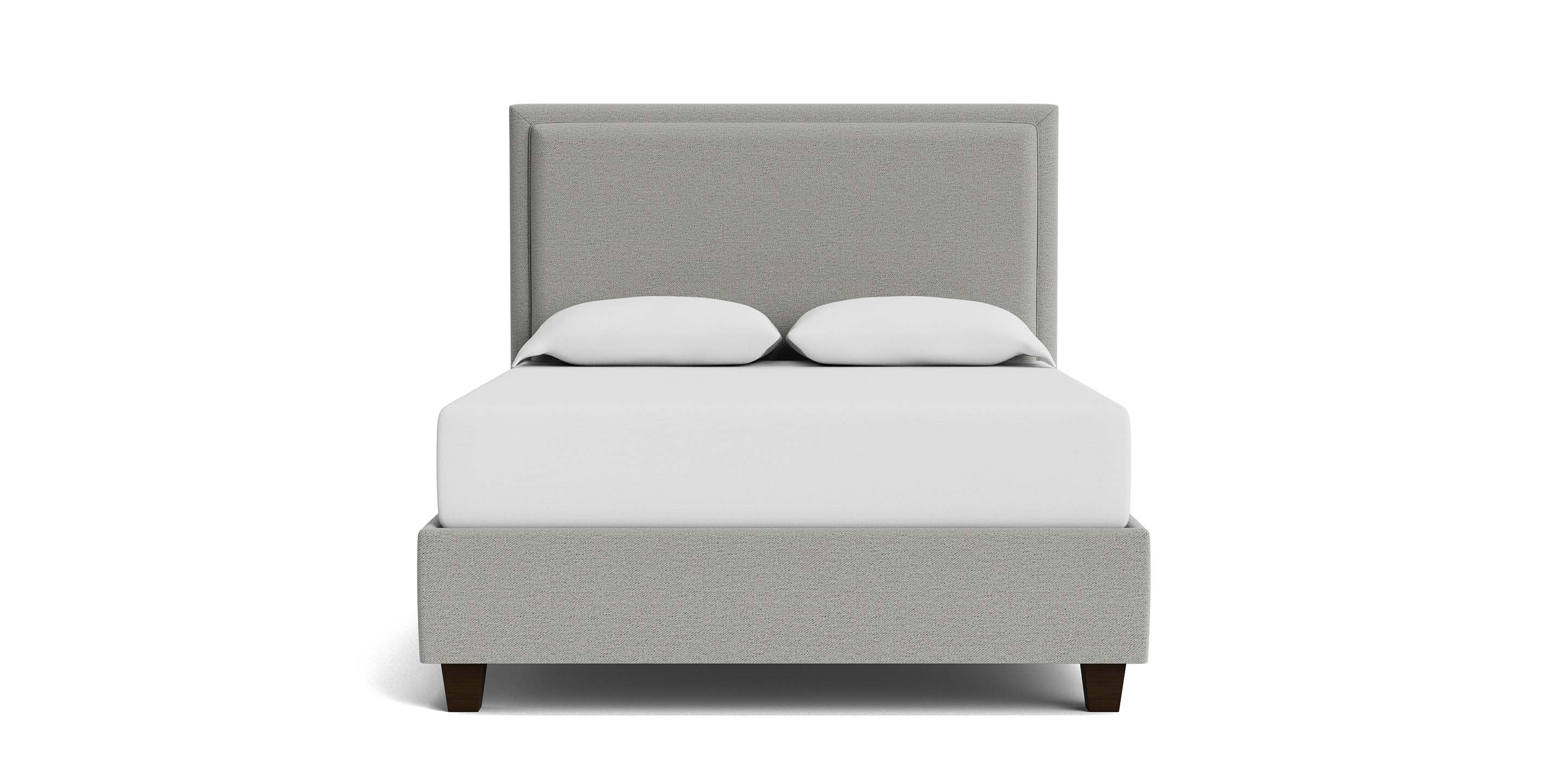 Bassett Manhattan Bed — Upholstered, Smooth or Tufted, Twin to Cal King