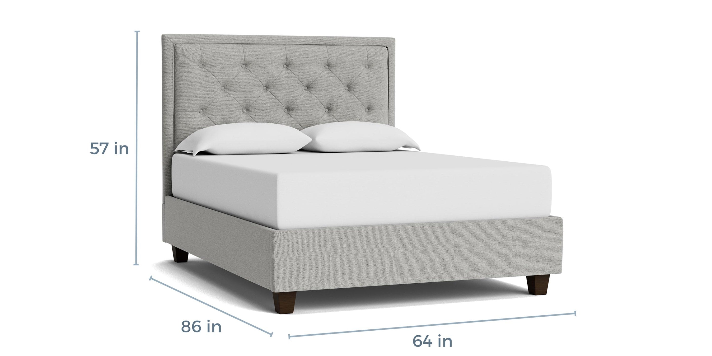 Manhattan Tufted Upholstered Bed Bassett Bedroom Furniture