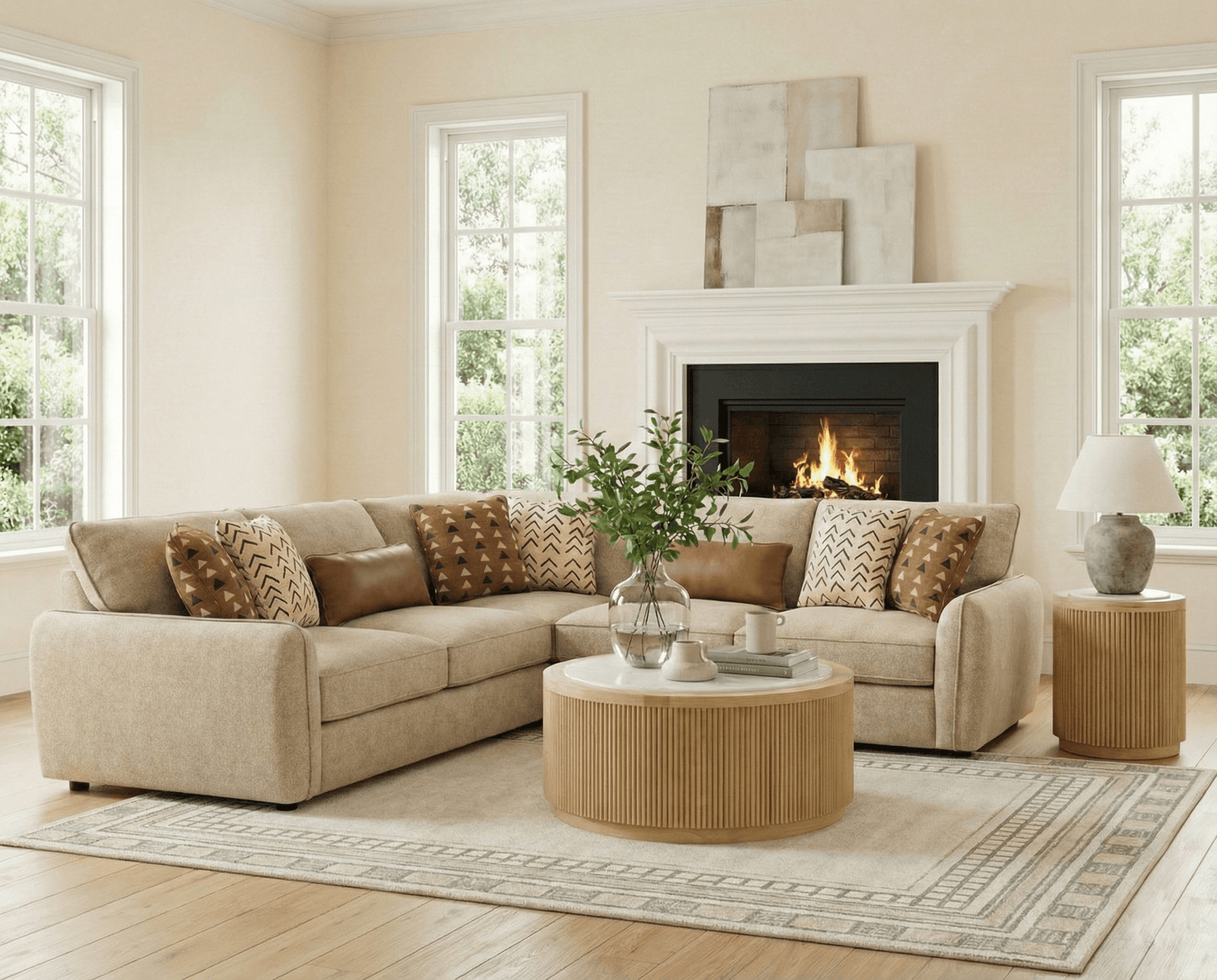 DOORBUSTER! Seyler 3-Piece Sectional Benchcraft® Living Room