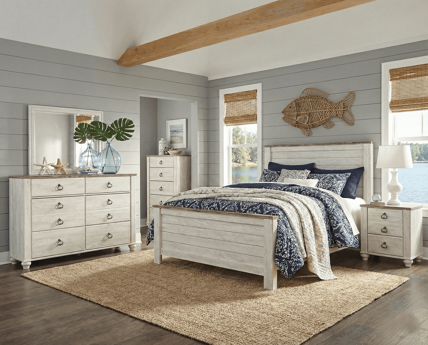 DOORBUSTER! Willowton Queen Panel Headboard Signature Design by Ashley® Bedroom