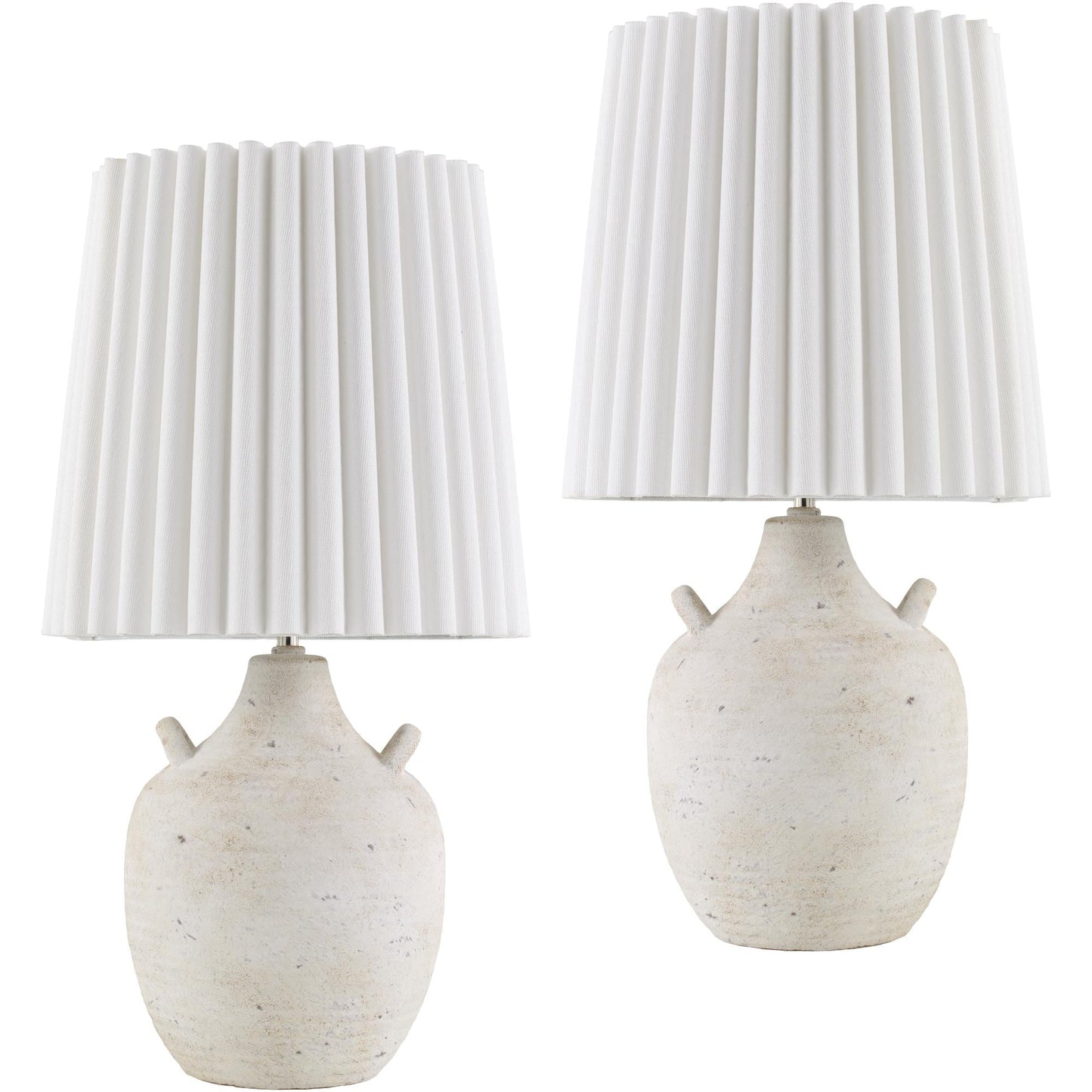 Sunken Accent Table Lamp — Cream Livabliss Table Lamp