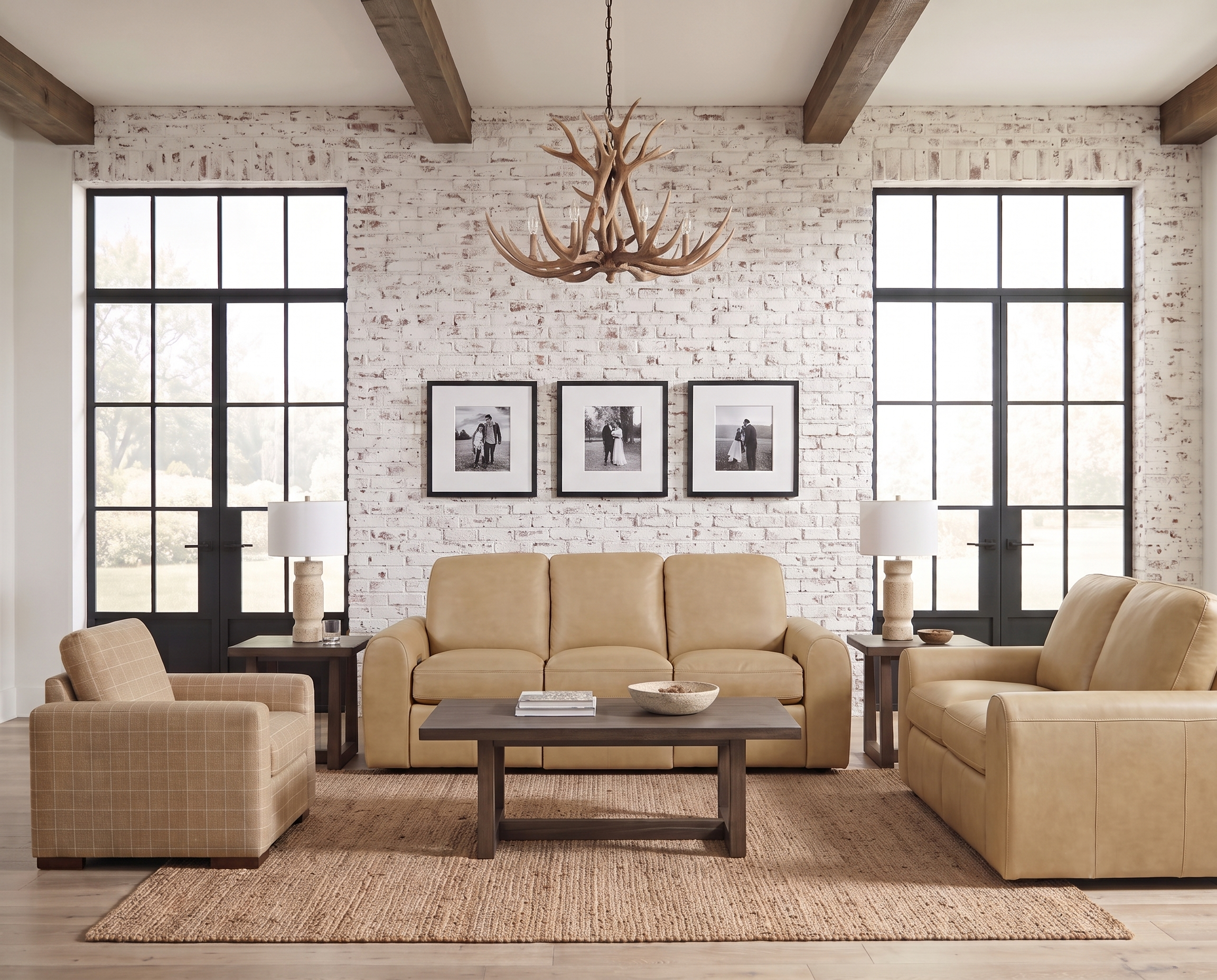 Bassett Sonny Motion Sofa — Power Reclining, Your Fabric Bassett Reclining Sofa