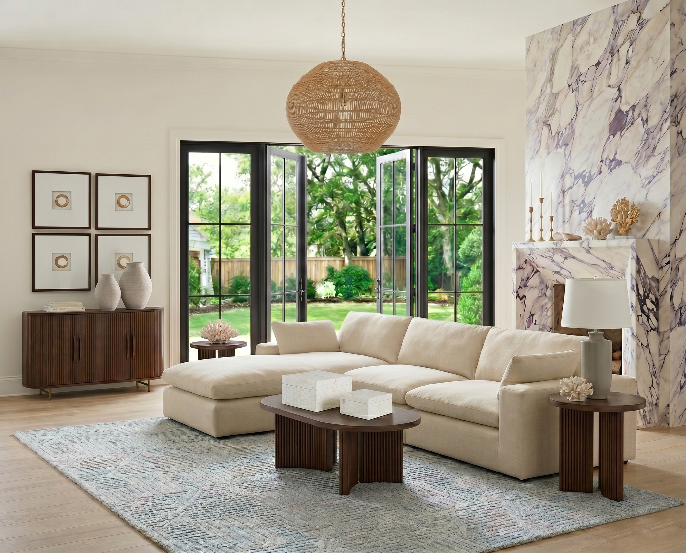 Elyza 3-Piece Modular Sectional (S2) Benchcraft® Living Room