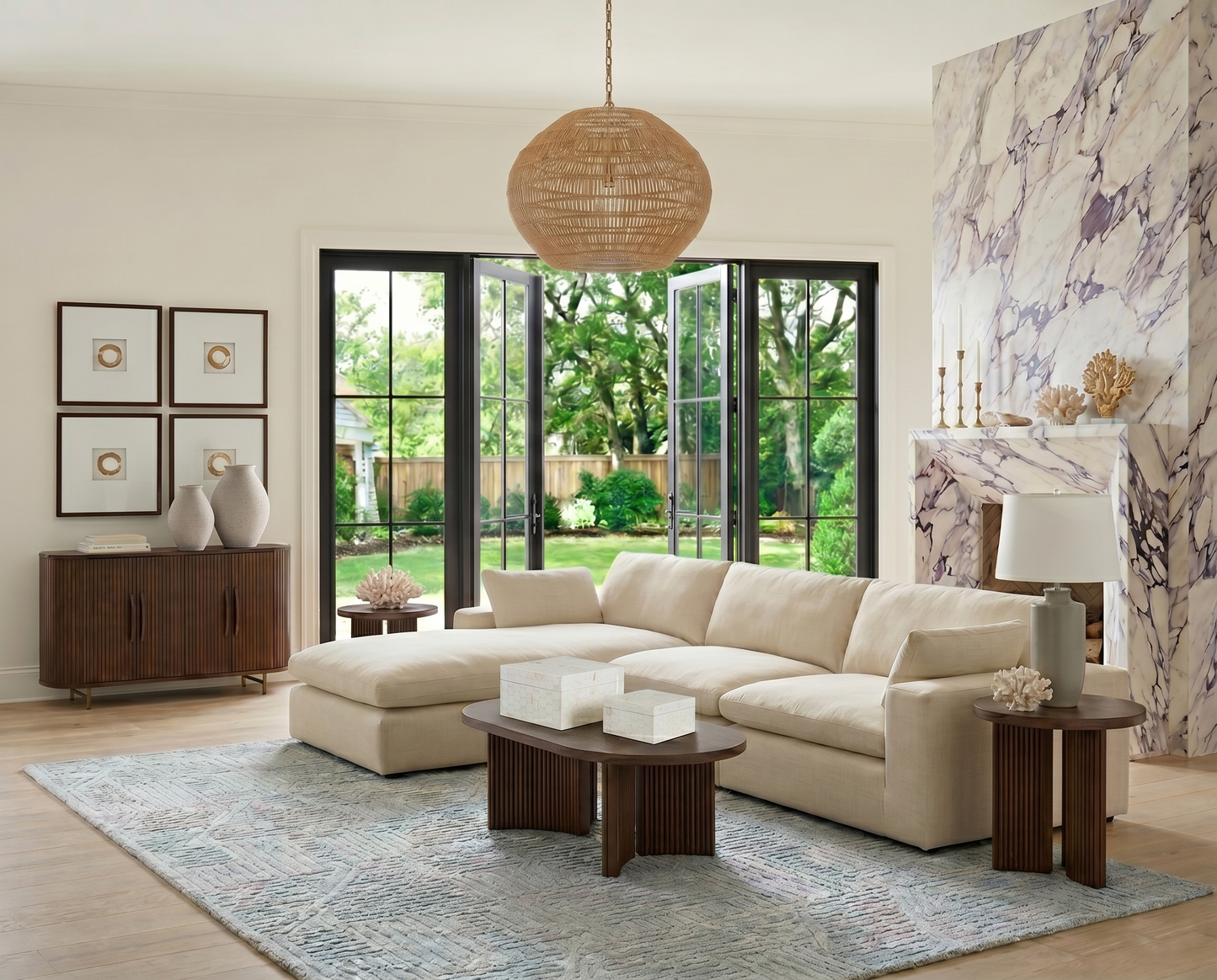 Elyza 3-Piece Modular Sectional (S2) Benchcraft® Living Room