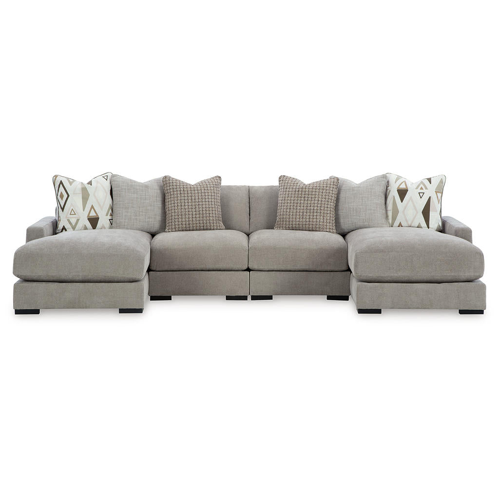Aslan Court 4-Piece Sofa Pit Sectional Benchcraft® Living Room