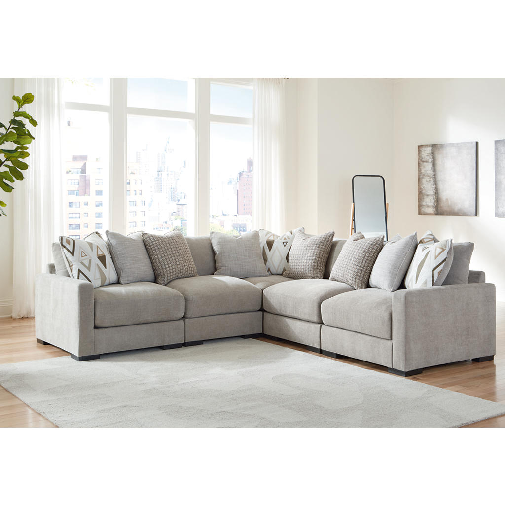 Aslan Court 5-Piece Sectional Benchcraft® Living Room
