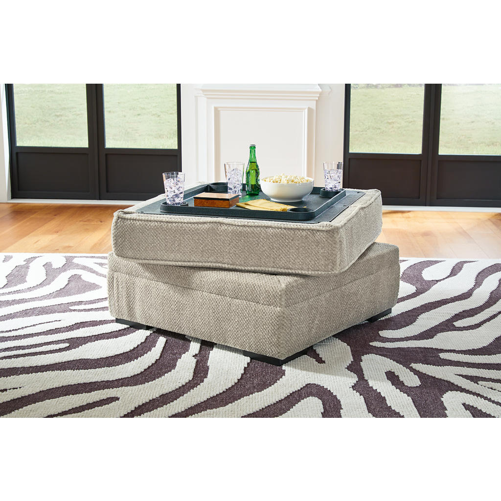 Calnita Oversized Swivel Chair and Ottoman Benchcraft® Uncategorized