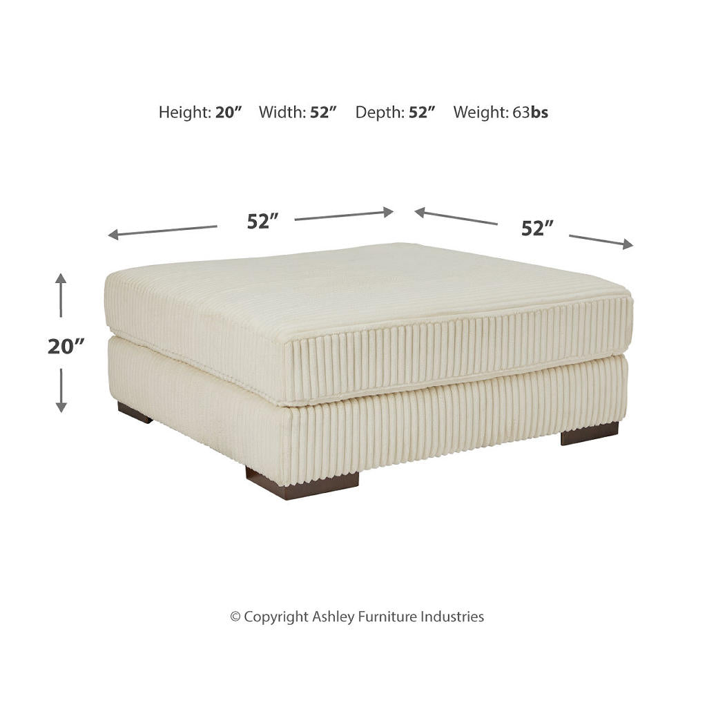 Lindyn Oversized Accent Ottoman Signature Design by Ashley® Living Room