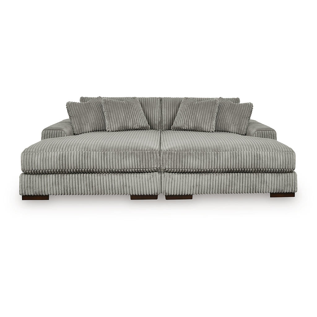 Lindyn Super Chaise with Oversized Swivel Chair Signature Design by Ashley® Uncategorized