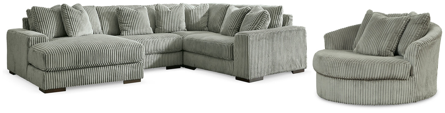 Lindyn 4-Piece Sectionals with Chair