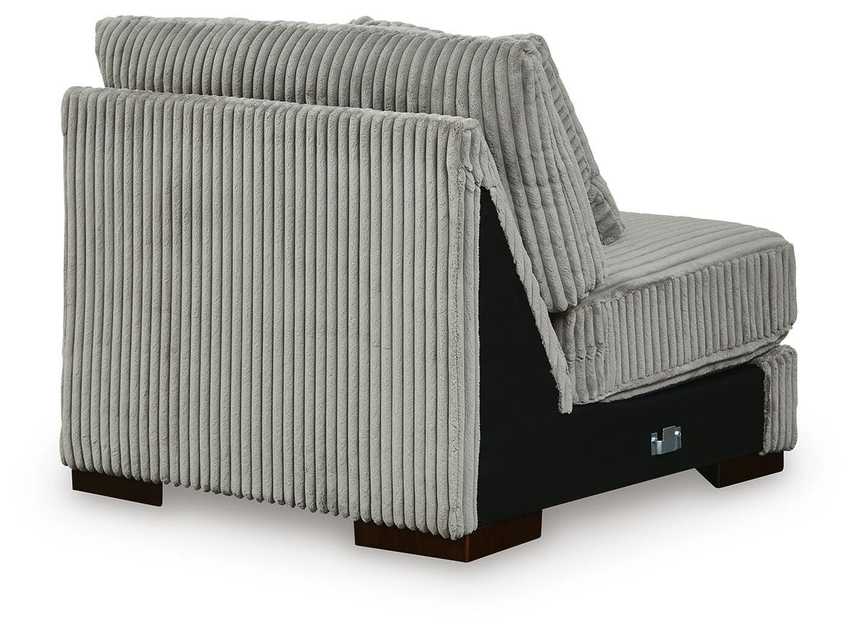 Lindyn 4-Piece Sectional, Swivel Chair and Ottoman — 6 Pieces Signature Design by Ashley® Living Room