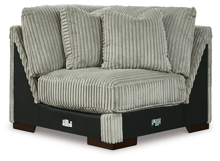 Lindyn 4-Piece Sectional and Ottoman