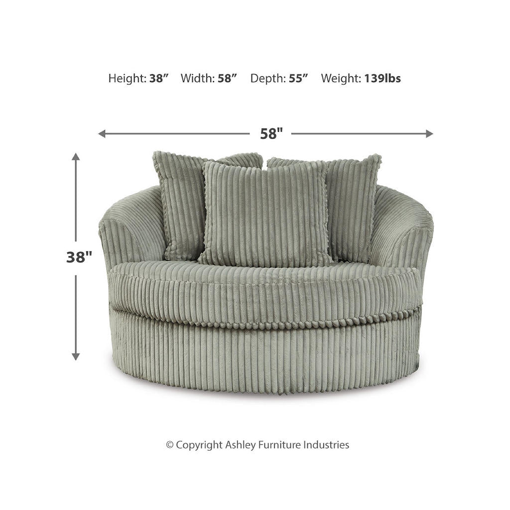 Lindyn 2-Piece Sectional Sofa and Oversized Swivel Accent Chair Signature Design by Ashley® Uncategorized