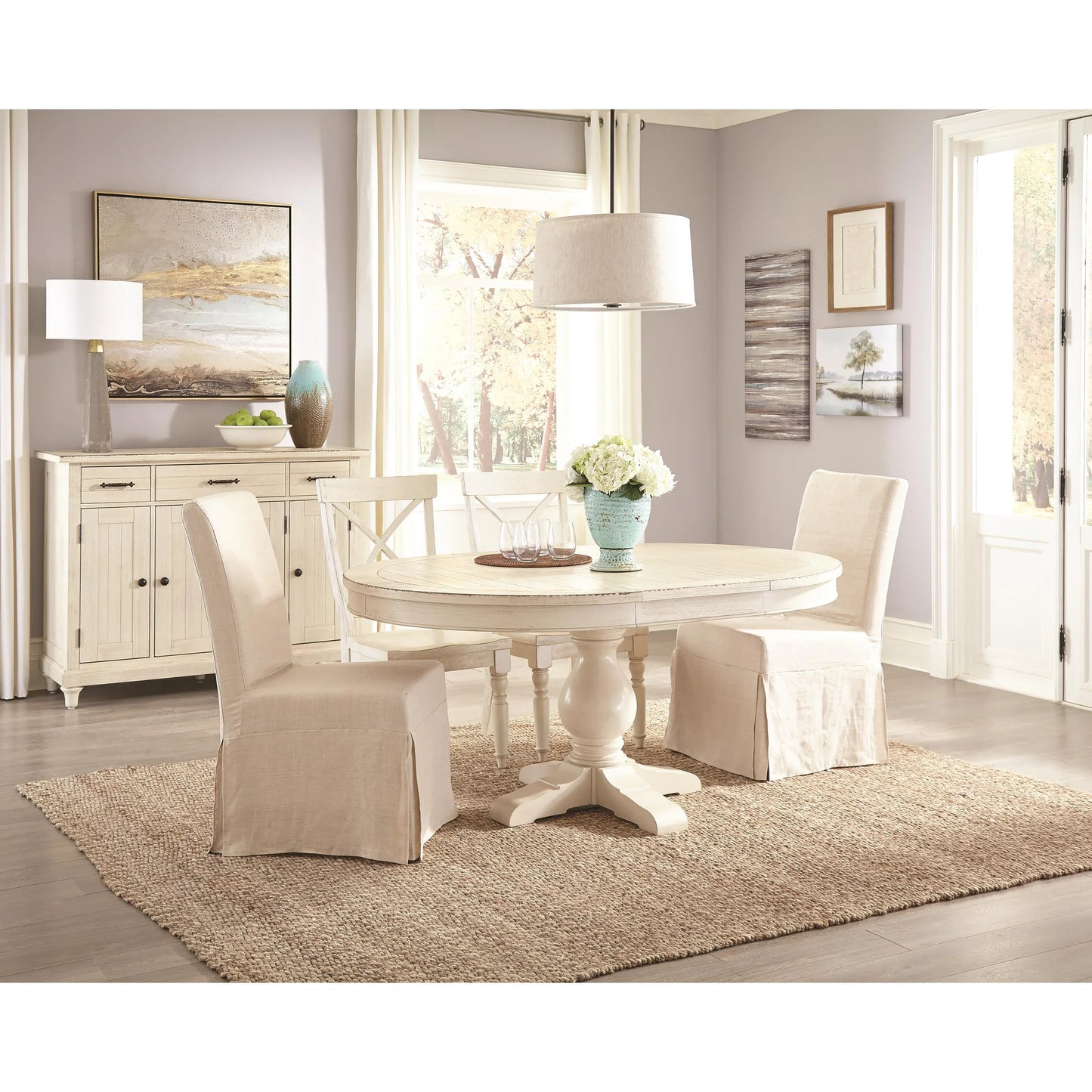 Aberdeen X-back Side Chair 2in Riverside Furniture Dining
