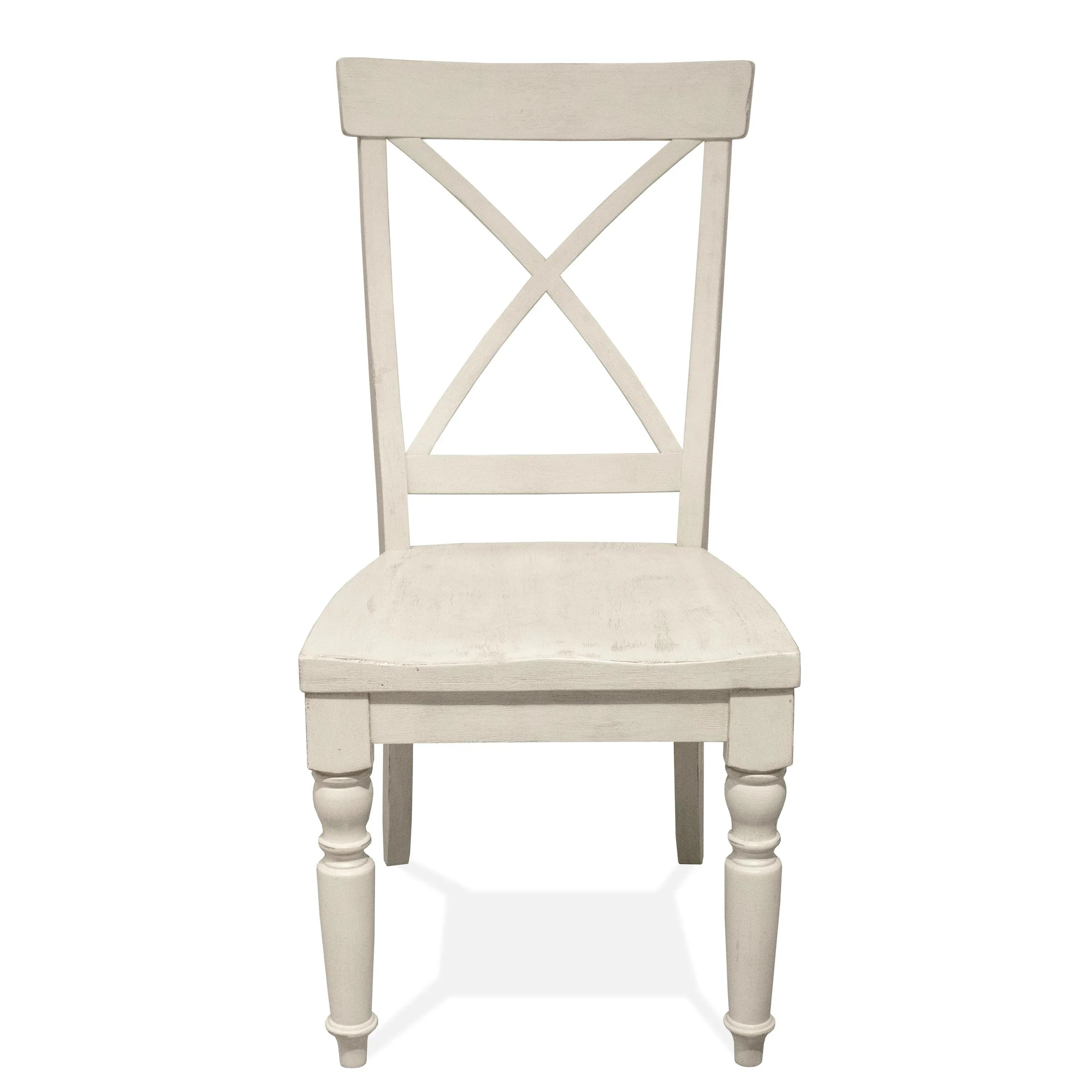 Aberdeen X-back Side Chair 2in Riverside Furniture Dining