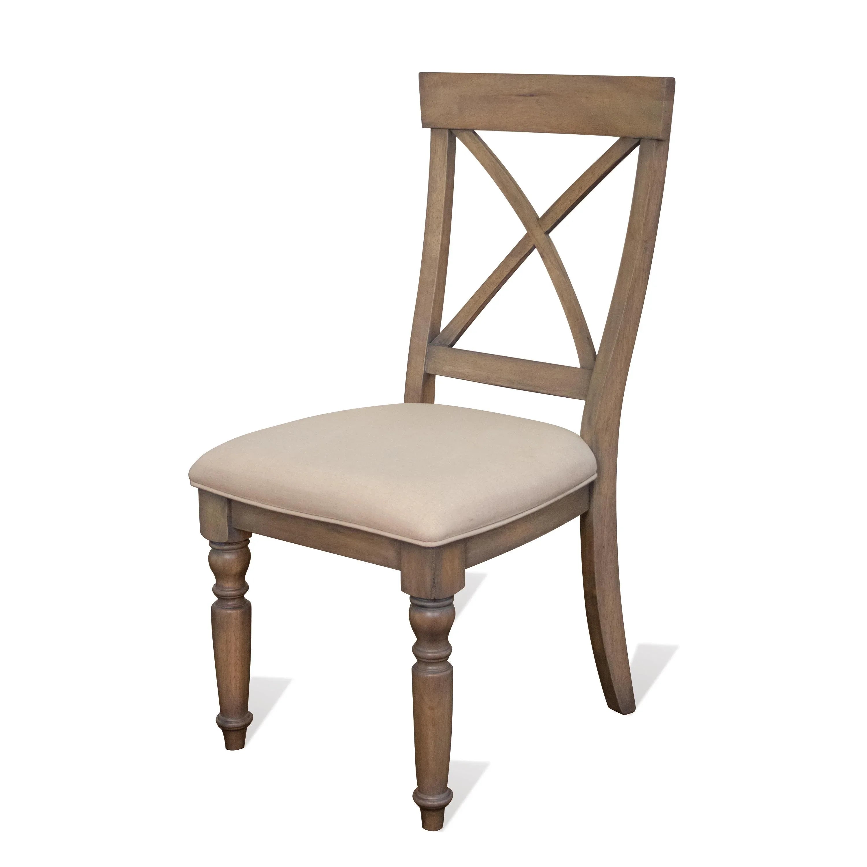 Aberdeen X-back Uph Side Chair 2in Riverside Furniture Dining