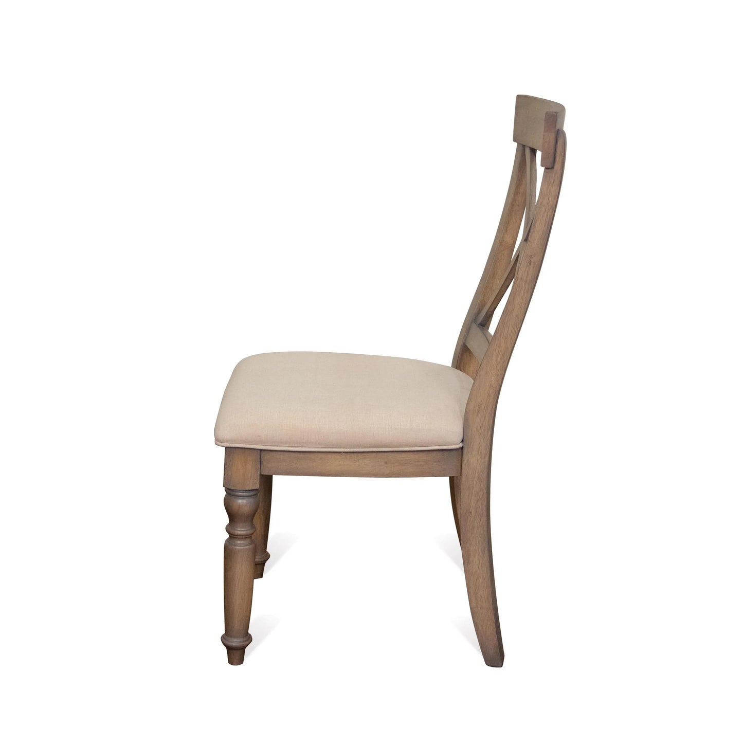 Aberdeen X-back Uph Side Chair 2in Riverside Furniture Dining