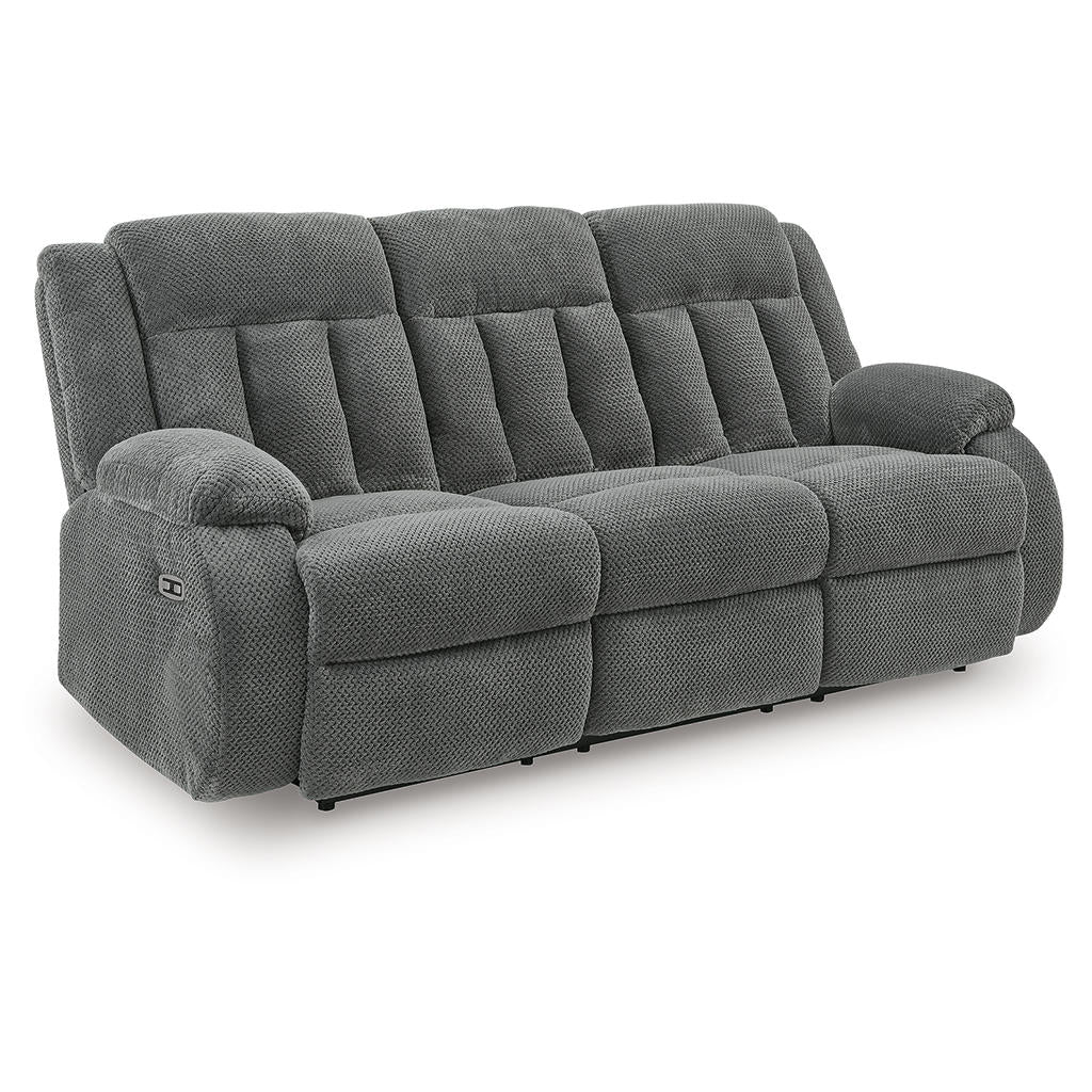 Observation Power Reclining Sofa with Drop Down Table Signature Design by Ashley® Living Room