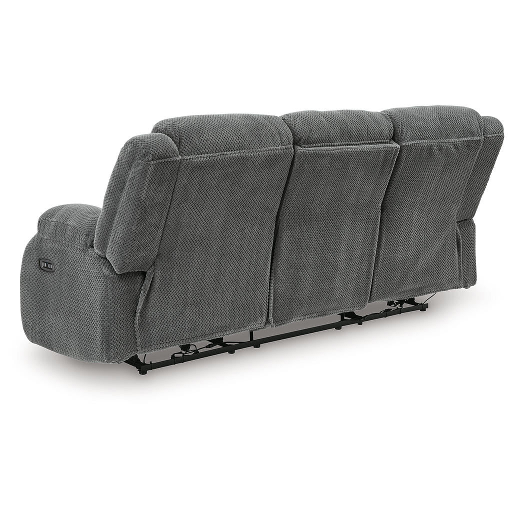 Observation Power Reclining Sofa with Drop Down Table Signature Design by Ashley® Living Room