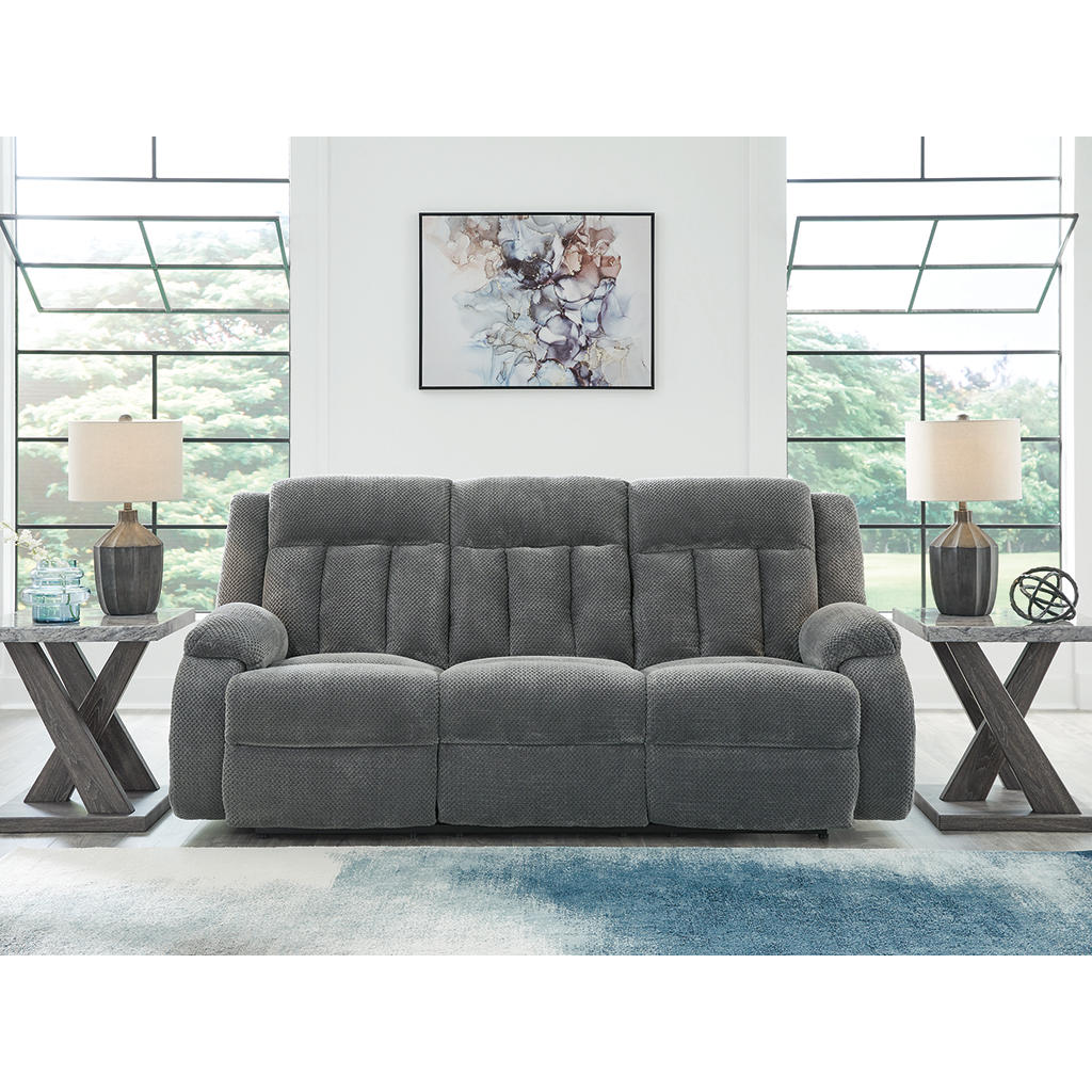 Observation Power Reclining Sofa with Drop Down Table Signature Design by Ashley® Living Room