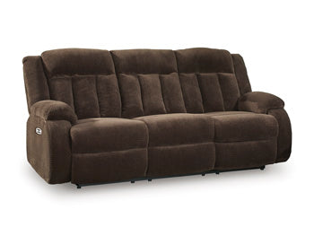 Observation Power Reclining Sofa with Drop Down Table Signature Design by Ashley® Living Room