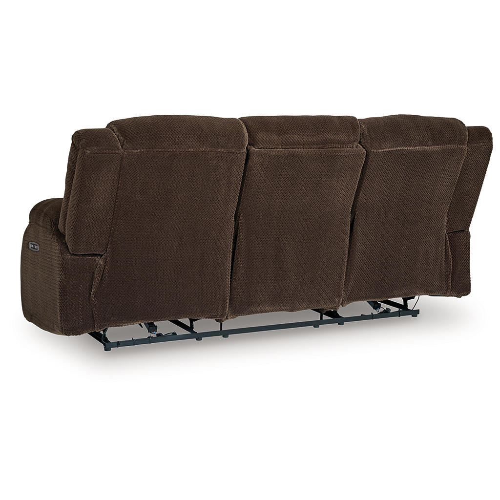 Observation Power Reclining Sofa with Drop Down Table Signature Design by Ashley® Living Room
