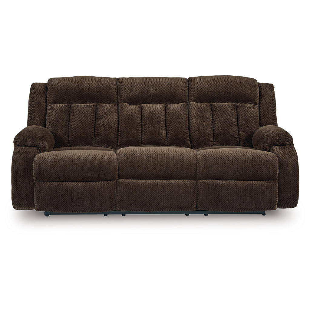 Observation Power Reclining Sofa with Drop Down Table Signature Design by Ashley® Living Room