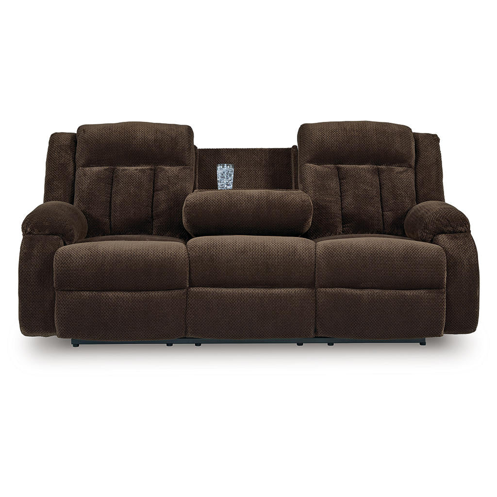 Observation Power Reclining Sofa with Drop Down Table Signature Design by Ashley® Living Room