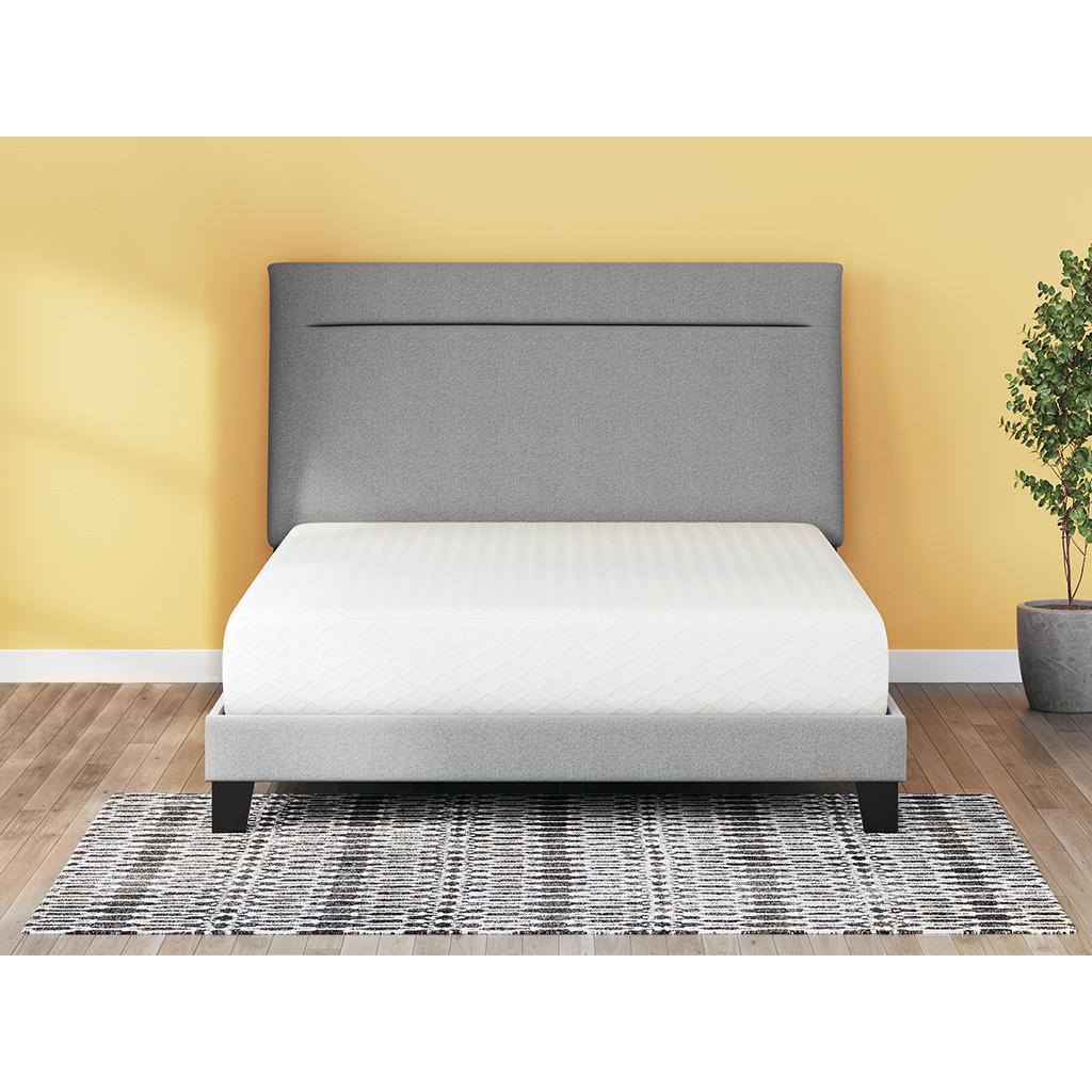 10" Chime Memory Foam Queen Mattress in a Box — The Sensible Queen Sierra Sleep® By Ashley Memory Foam