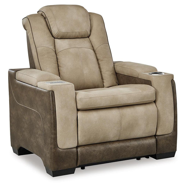 Next-Gen Durapella Power Recliner — Sand 39 Inch Signature Design by Ashley® Living Room