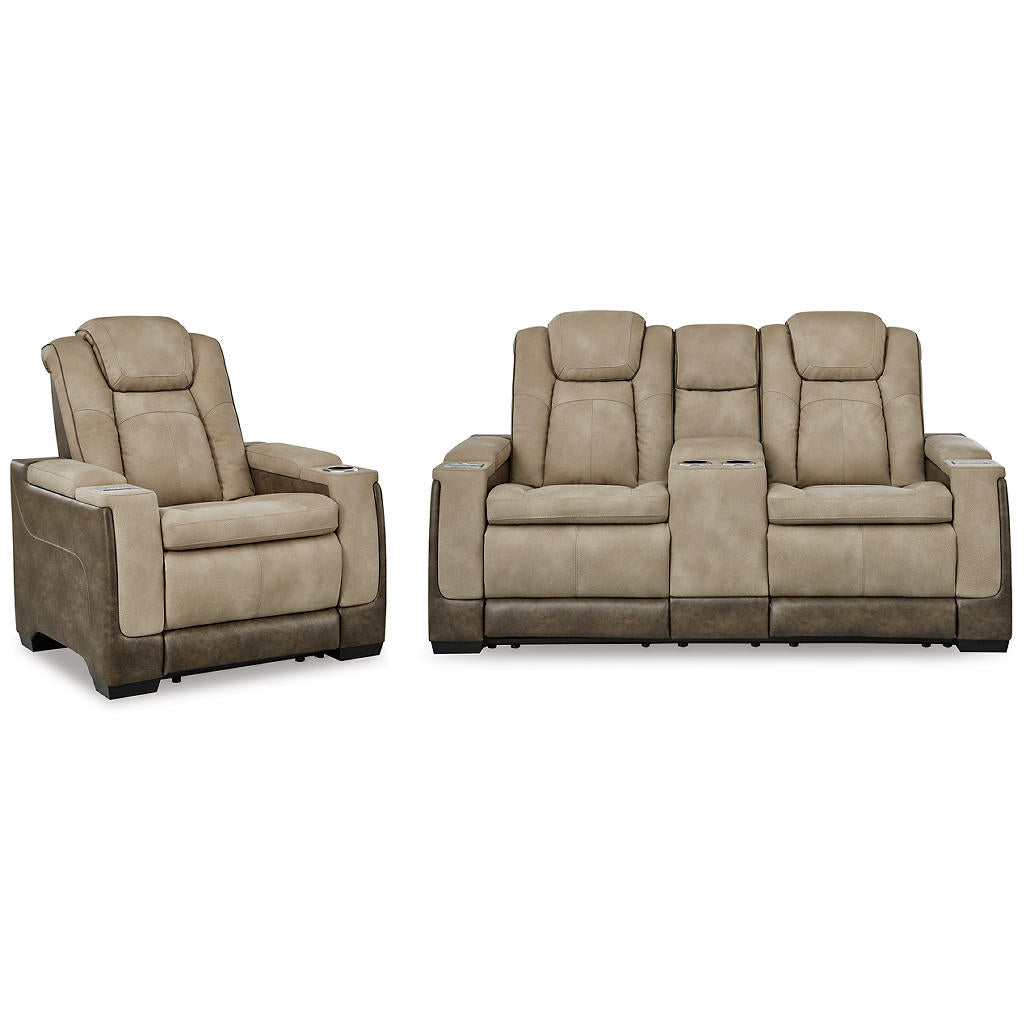 Next-Gen DuraPella Power Reclining Loveseat and Power Recliner Signature Design by Ashley® Uncategorized