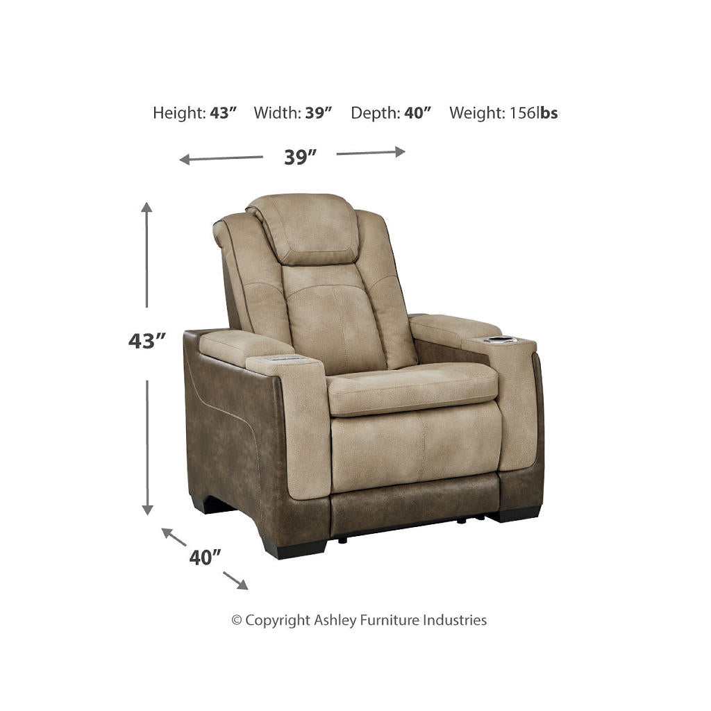 Next-Gen DuraPella Power Reclining Loveseat and Power Recliner Signature Design by Ashley® Uncategorized