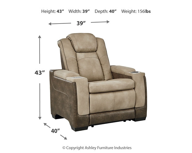 Next-Gen DuraPella Power Reclining Loveseat and Power Recliner