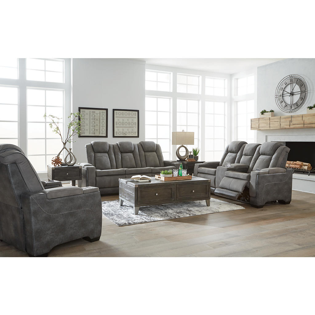 Next-Gen DuraPella Power Reclining Sofa, Loveseat and Recliner Signature Design by Ashley® Uncategorized