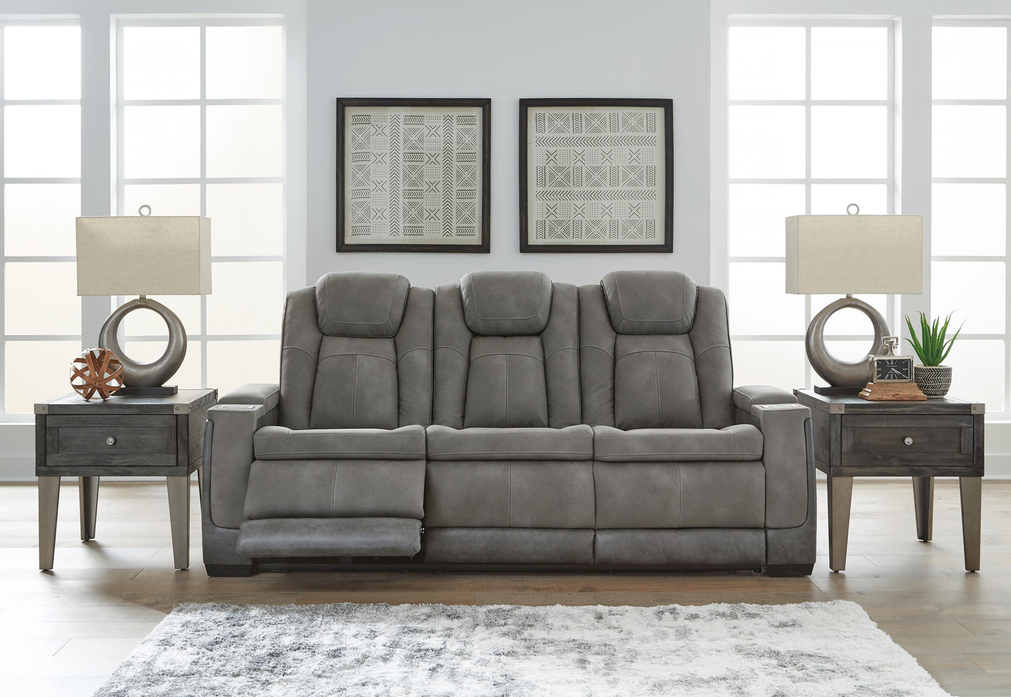 Next-Gen Durapella Power Reclining Sofa and Power Recliner