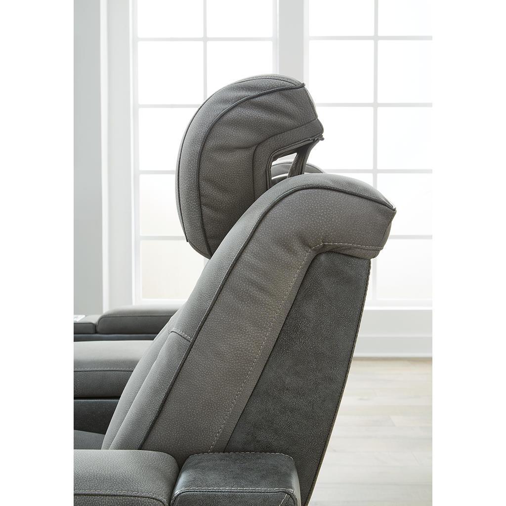 Next-Gen Durapella Power Recliner — Slate 39 Inch Signature Design by Ashley® Living Room