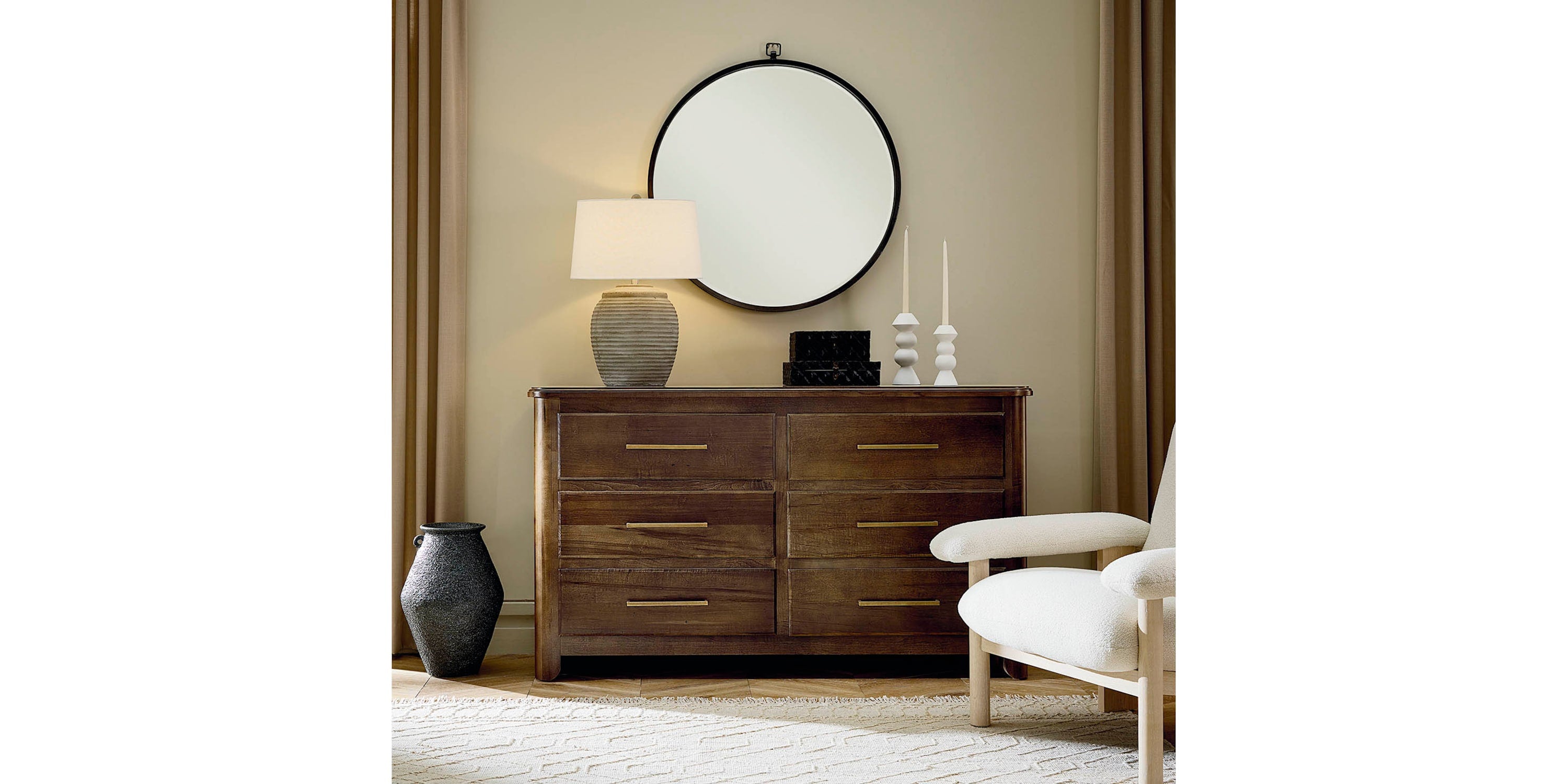Manning Wall Mirror Bassett