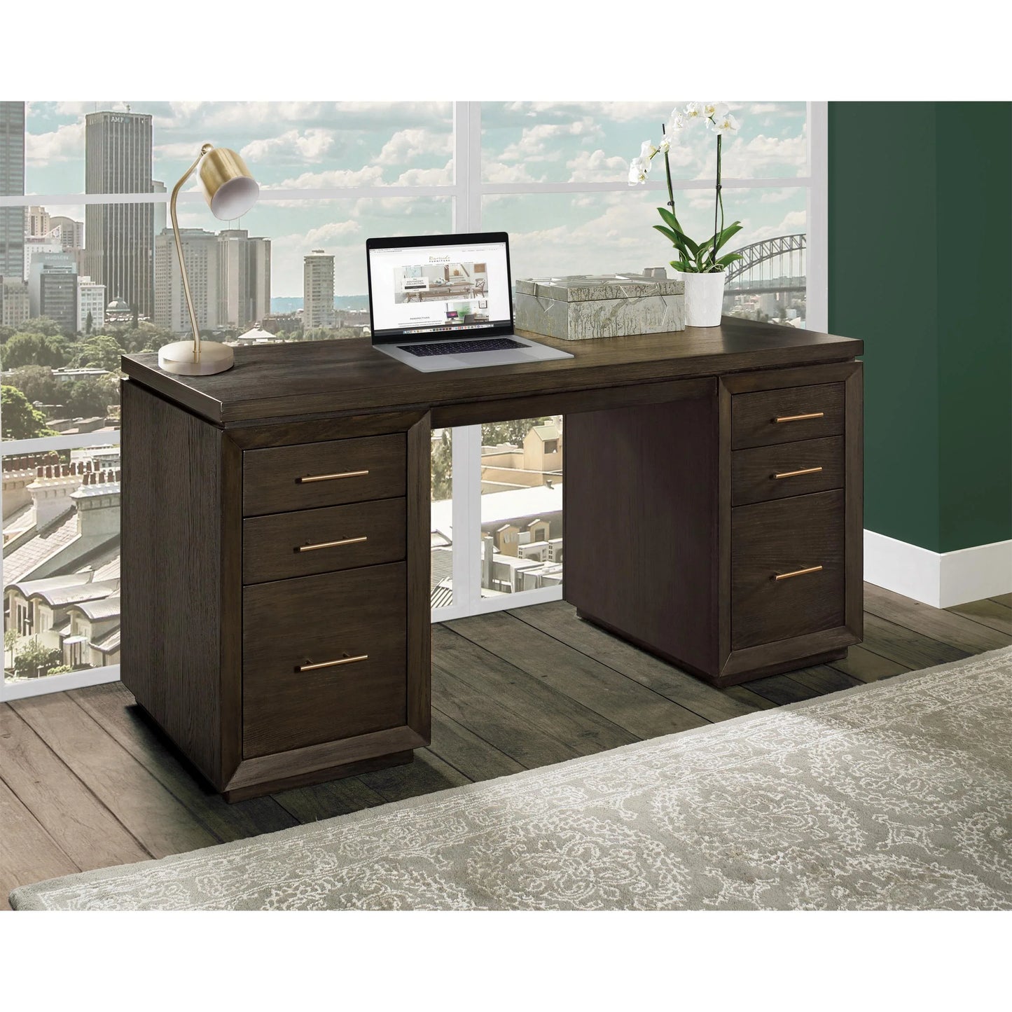 Prelude Executive Desk Riverside Furniture Desks