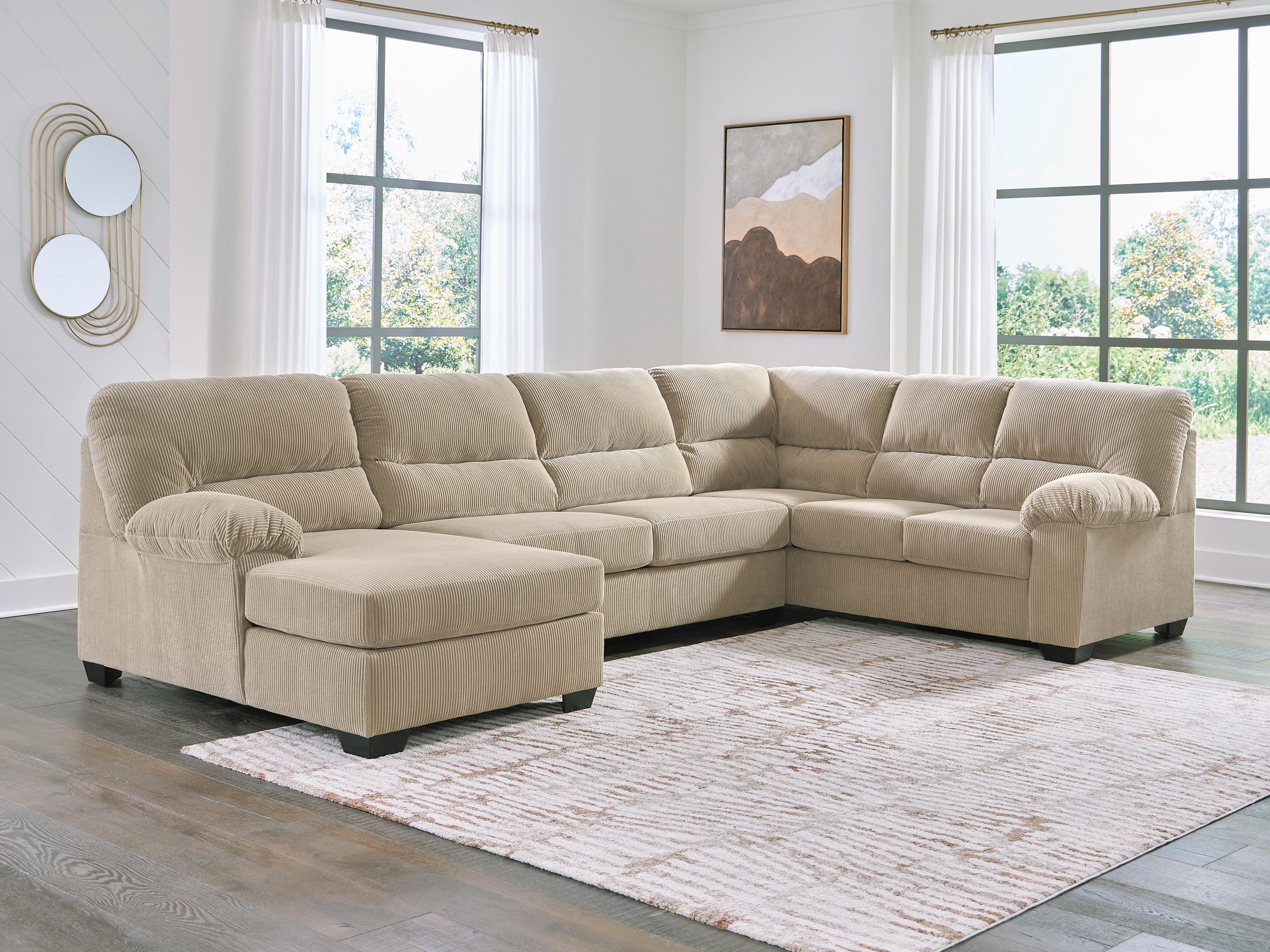 SimpleJoy 3-Piece Sectional with Chaise