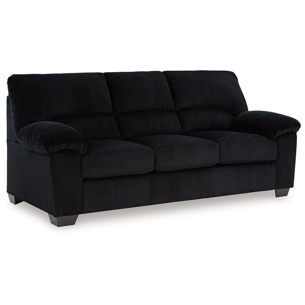 SimpleJoy Sofa — Onyx Corduroy Signature Design by Ashley® Living Room