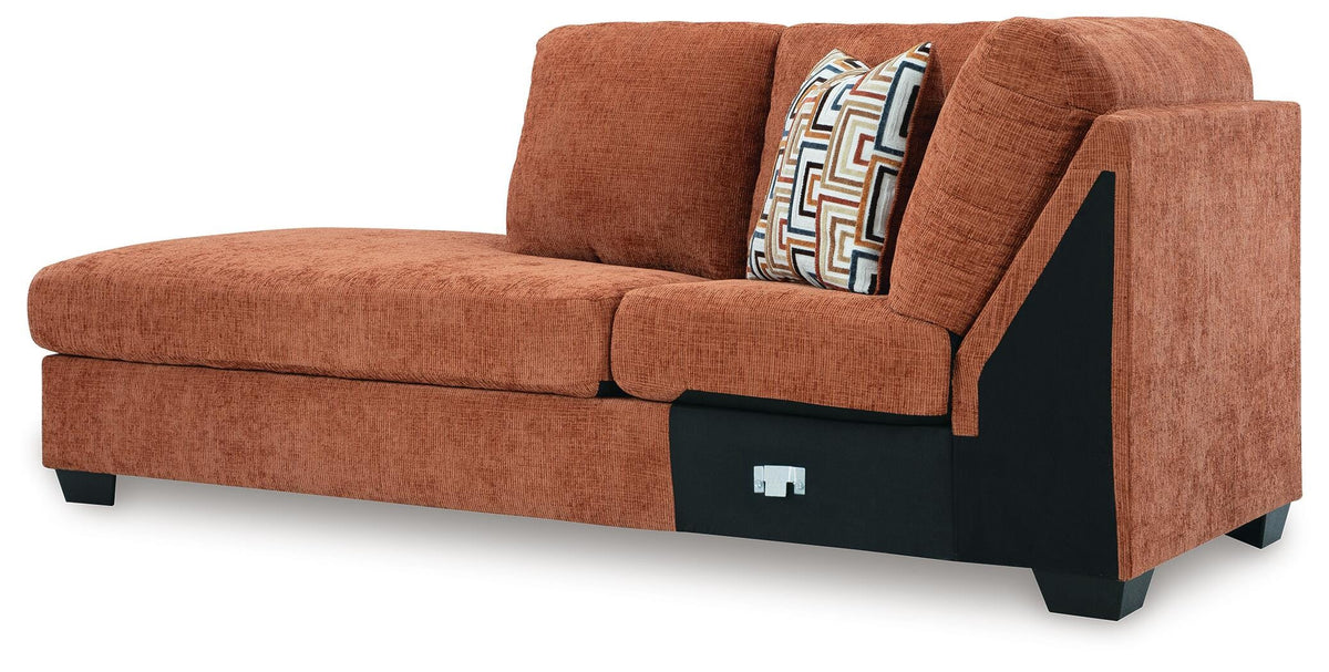 Aviemore Sectional with Chaise, Recliner and Ottoman — 4 Pieces Signature Design by Ashley® Living Room