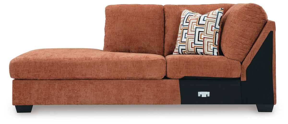 Aviemore Sectional with Chaise, Recliner and Ottoman — 4 Pieces Signature Design by Ashley® Living Room