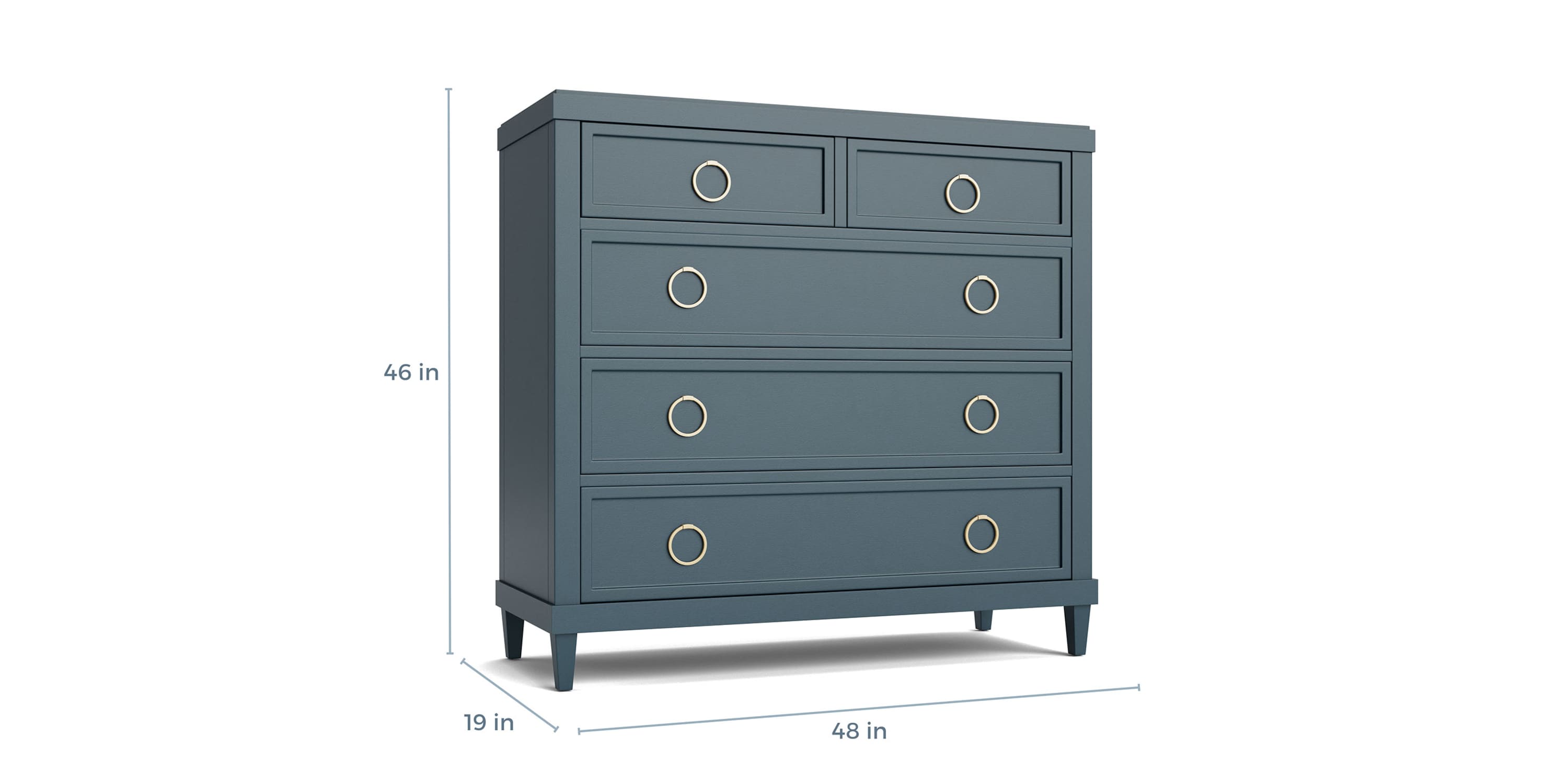 Ventura Colors Chest Bassett Bedroom Furniture