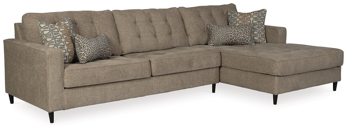 Flintshire 2-Piece Sectional with Ottoman