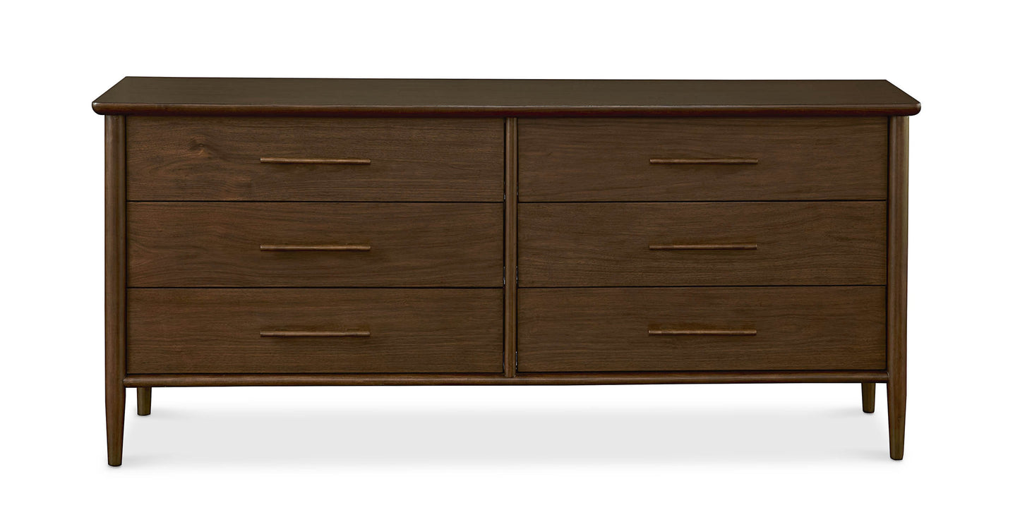 Copenhagen 6 Drawer Dresser Bassett Bedroom Furniture