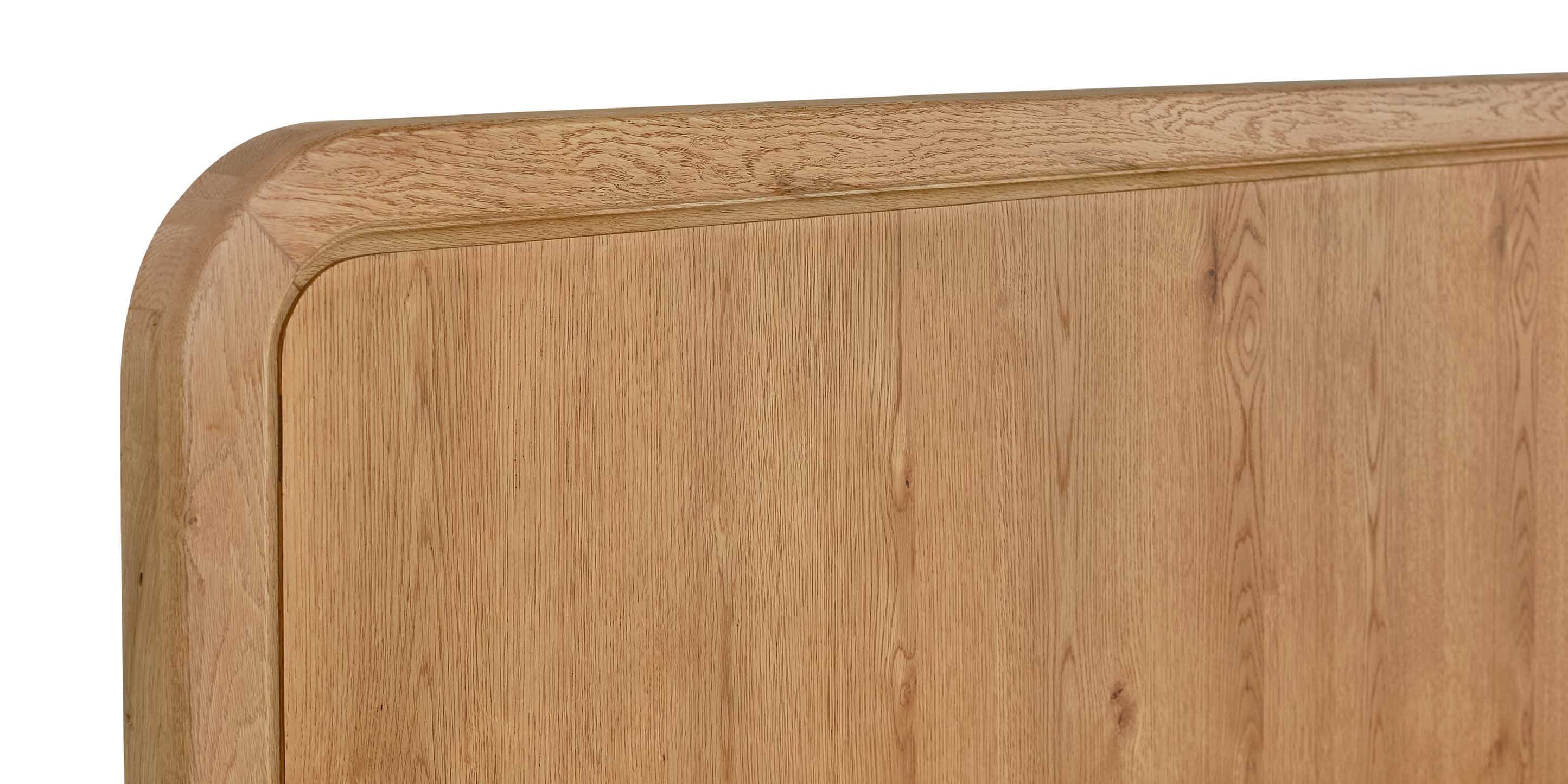Bassett Newbury Panel Bed — Modern Organic, Made in the USA — Natural finish