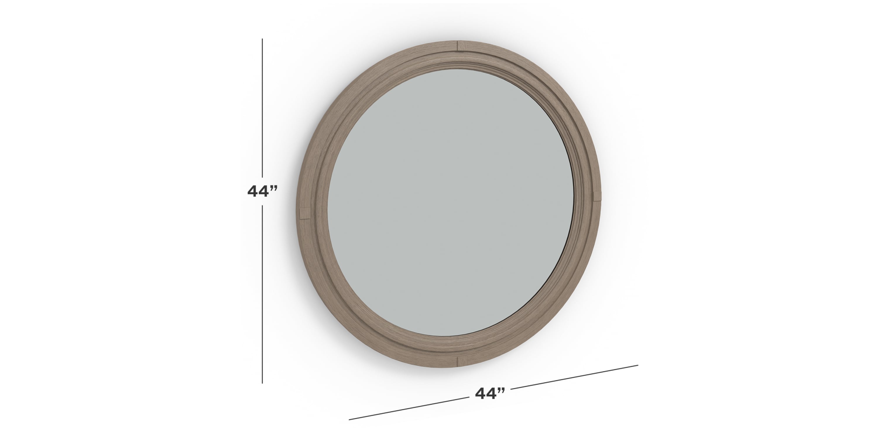 Bella Round Mirror Bassett