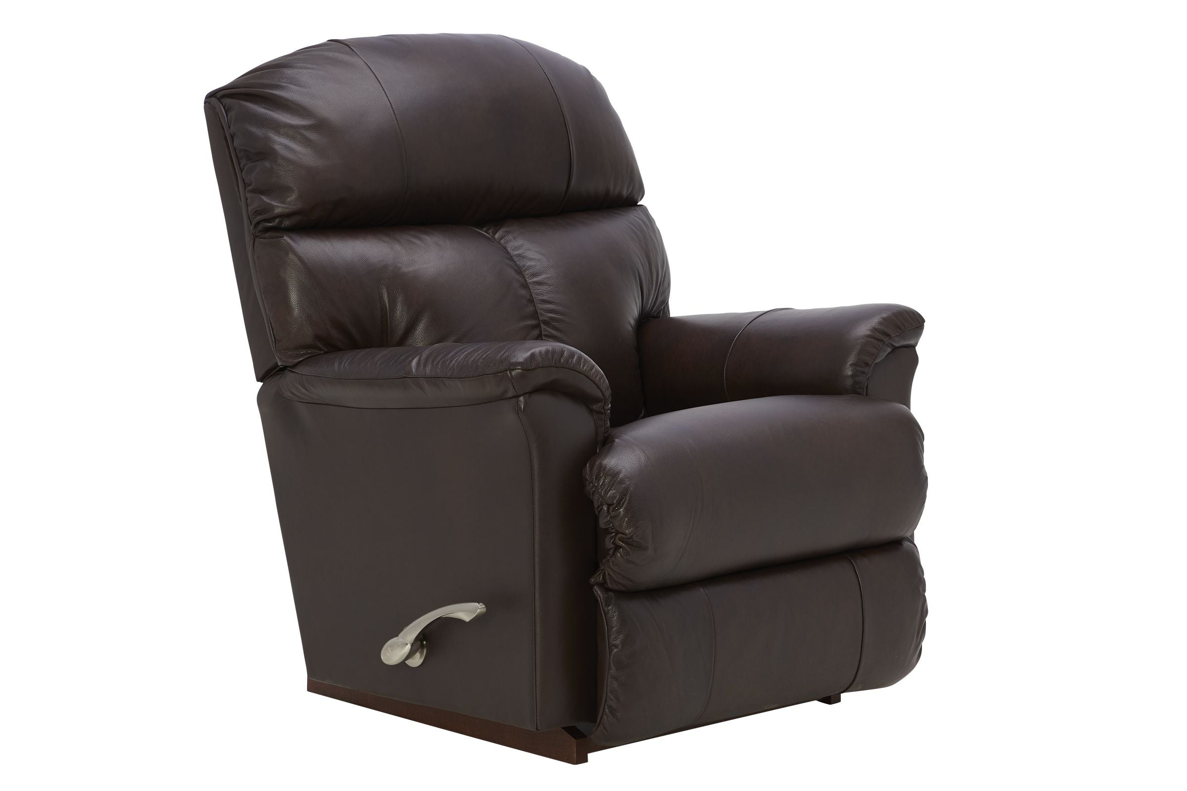 Reed Walnut Leather Rocker Recliner by La-Z-Boy La-Z-Boy Living Room