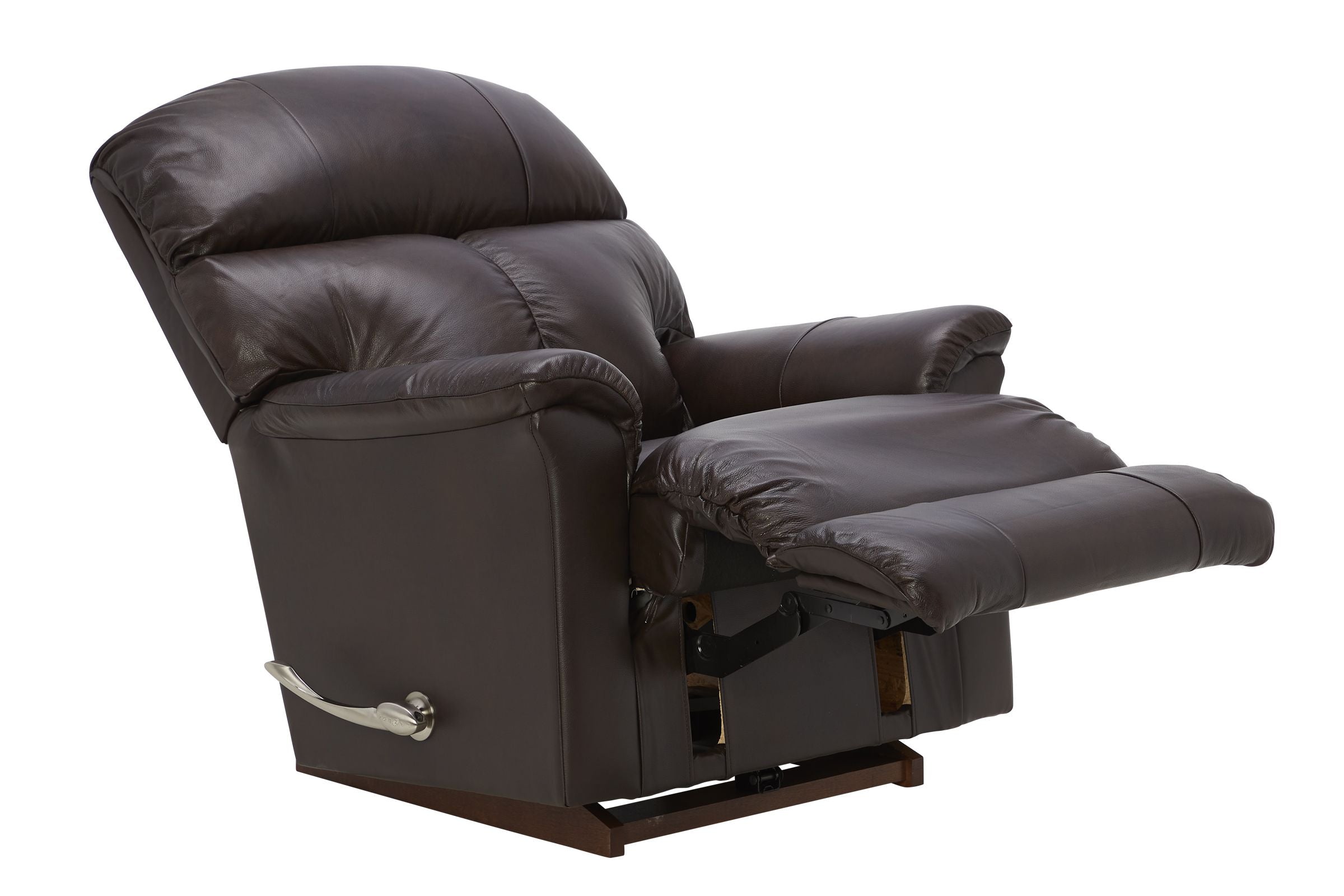 Reed Walnut Leather Rocker Recliner by La-Z-Boy La-Z-Boy Living Room