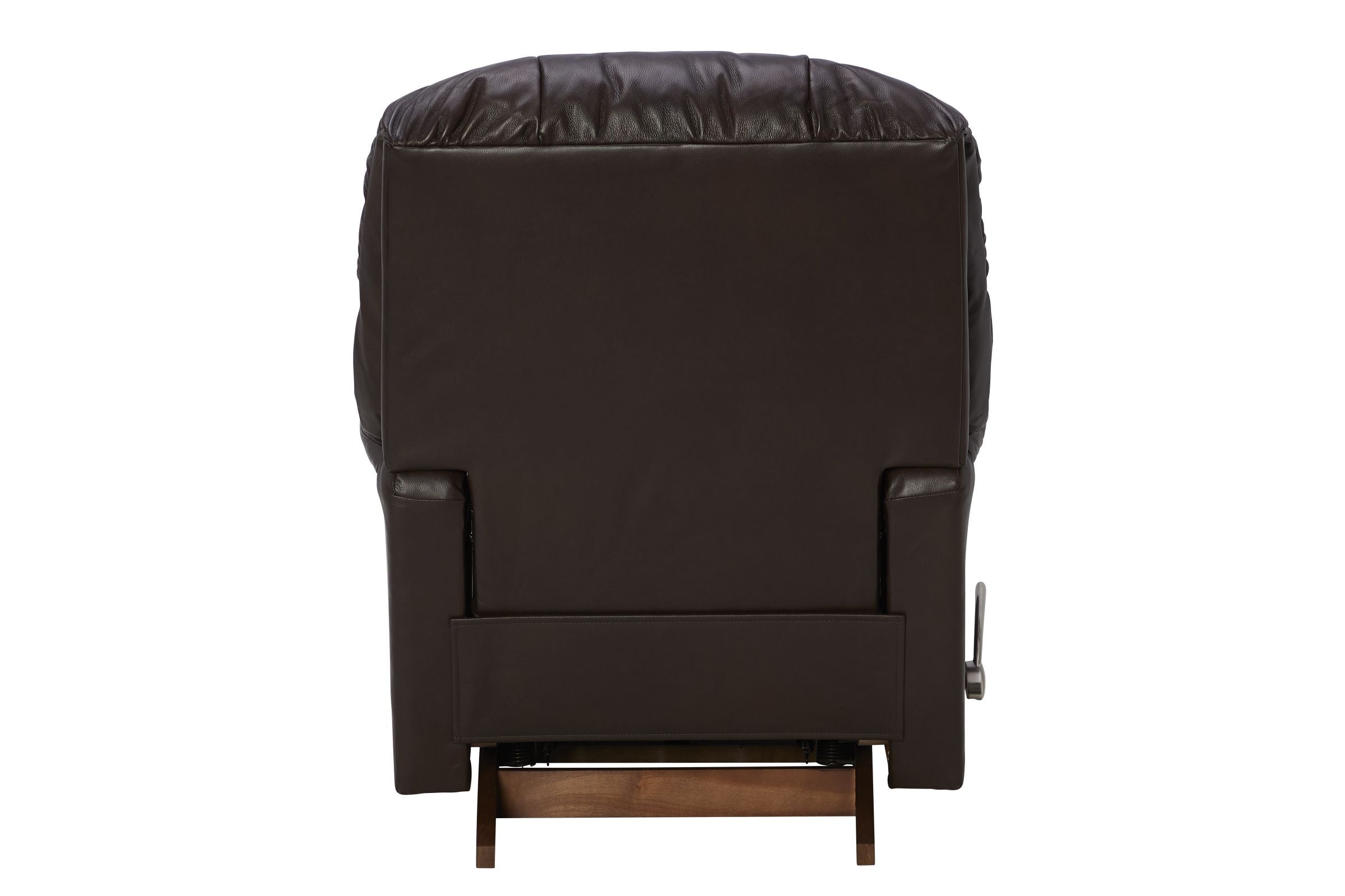 Reed Walnut Leather Rocker Recliner by La-Z-Boy La-Z-Boy Living Room